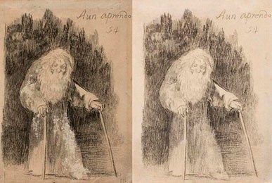 Dibujos de Goya prácticamente inéditos en el Prado. La Razón.es