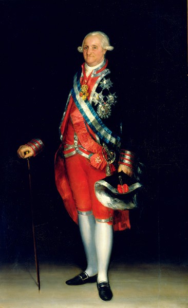 Charles IV in Uniform of Colonel of the Lifeguards (Carlos IV con uniforme de coronel de los Guardias de Corps)
